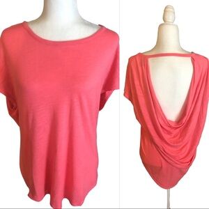 JC Penny Xersion coral work out top S